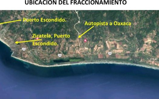 Terreno vista al mar Tierra Blanca