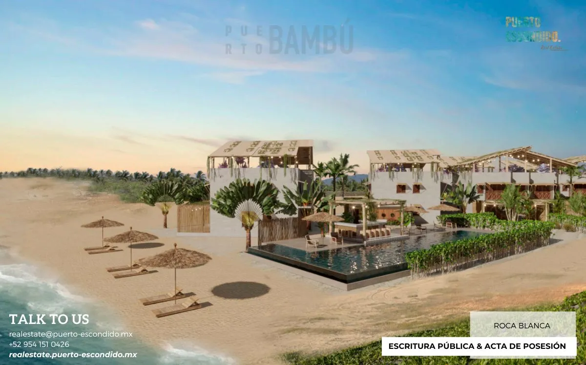 Beachfront villas Exclusive PreSale Project in Roca Blanca, Puerto