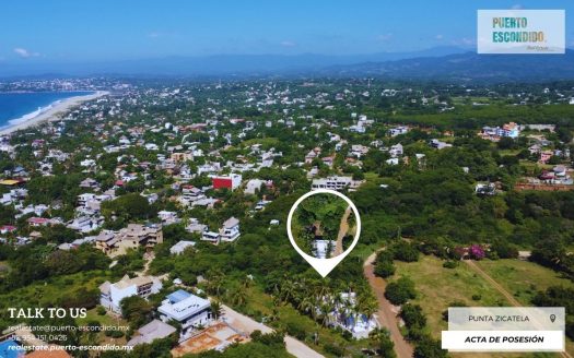 Exclusivo lote de 394 m² con Vista al mar y con proyecto arquitectónico