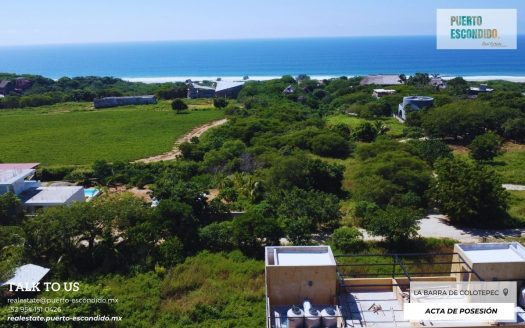 Ocean View Lot In La Barra de Colotepec