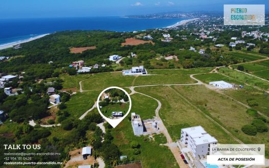 LOT FOR SALE BARRA COLOTEPEC