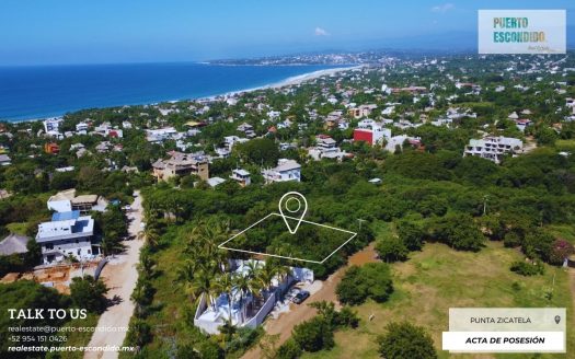 Exclusive 394m2 Oceanview Lot Complete with an Architectural Project