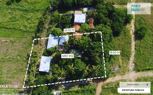 Lote de 490 M2 de excelente ubicación en Rinconada