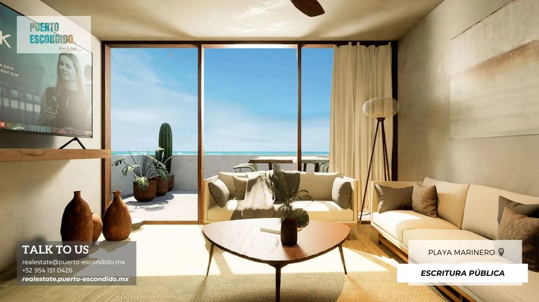 Luxury condominium in Playa Zicatela, Puerto Escondido Real Estate