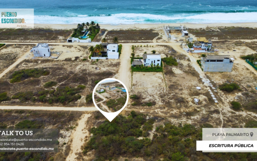Maravilloso lote a metros del mar en Playa Palmarito