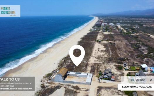 Beachfront land Palmarito 3