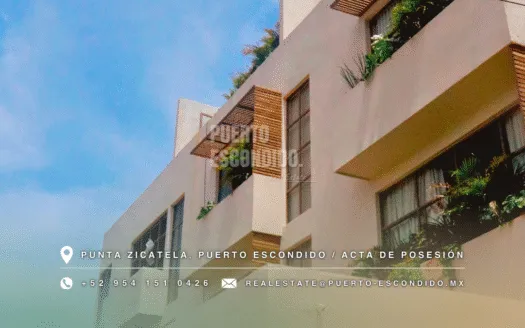 Luxury Villas in front of Punta Zicatela