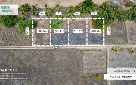 Prime Beachside Lots in Agua Blanca – Sold