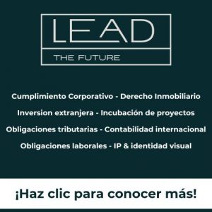 banner lead the future square