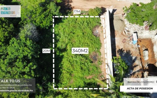 Terreno de 340m2 en La Barra – Vendido