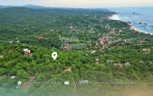 Terreno con Vista al Mar en Mazunte