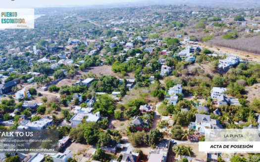 Three Prime Lots in Punta Zicatela