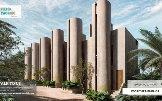 Villas Modernas con Terraza y Vista al Mar