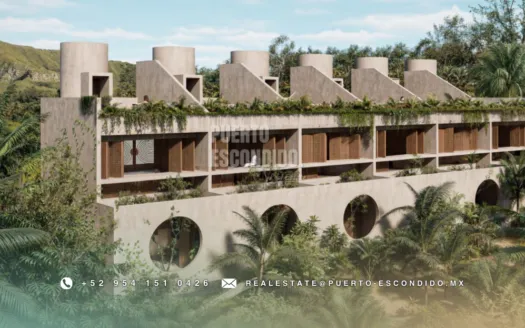 Villas Modernas con Terraza y Vista al Mar