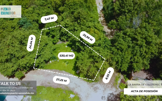 Prime Location Lot in La Barra de Colotepec