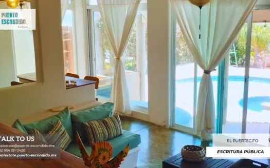 Villa Frente al Mar en El Puertecito