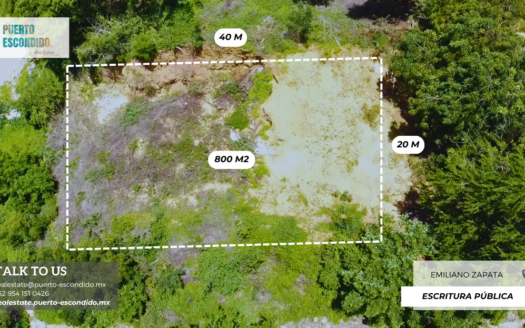 Amazing  Lot Near Zicatela Market