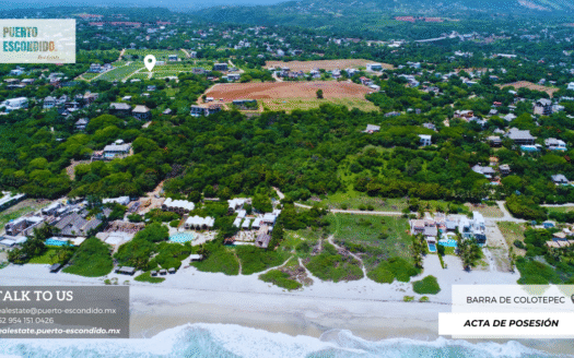 Ocean View Lots in Barra de Colotepec