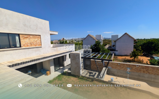 Residencia Moderna Cerca del Mar en La Barra de Colotepec