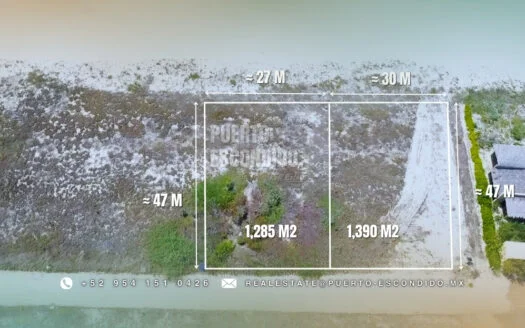 Lotes Frente al Mar en Palmarito