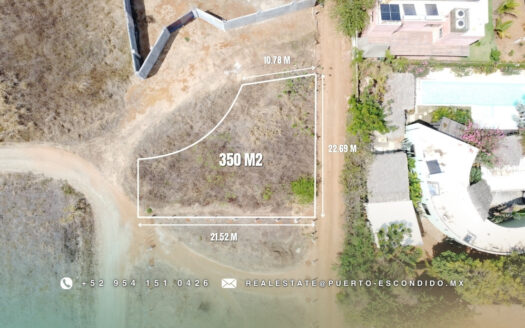 350m2 Ocean View Lot in La Barra de Colotepec